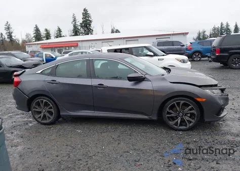 2019 Honda Civic Sport from USA, damaged, VIN 2HGFC2F80KH582384
